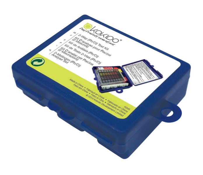 Kokido DPD testset inclusief tabletten (Chloor en pH)