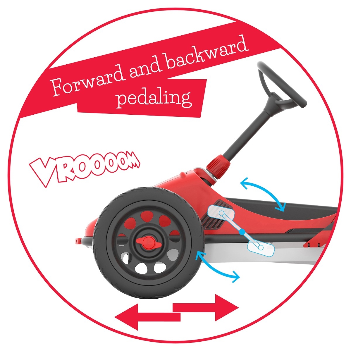 Chillafish Monzi skelter - Rood