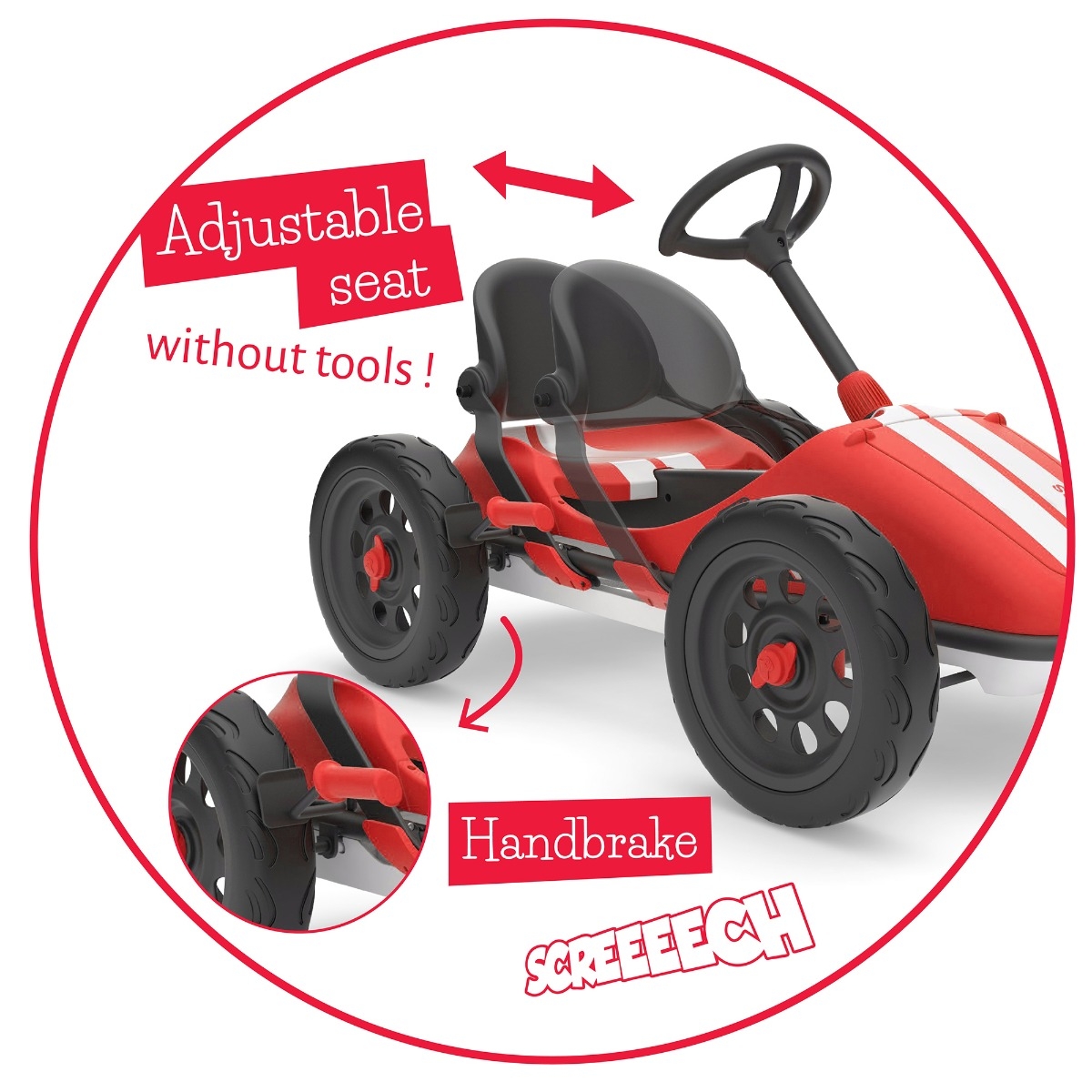 Chillafish Monzi skelter - Rood