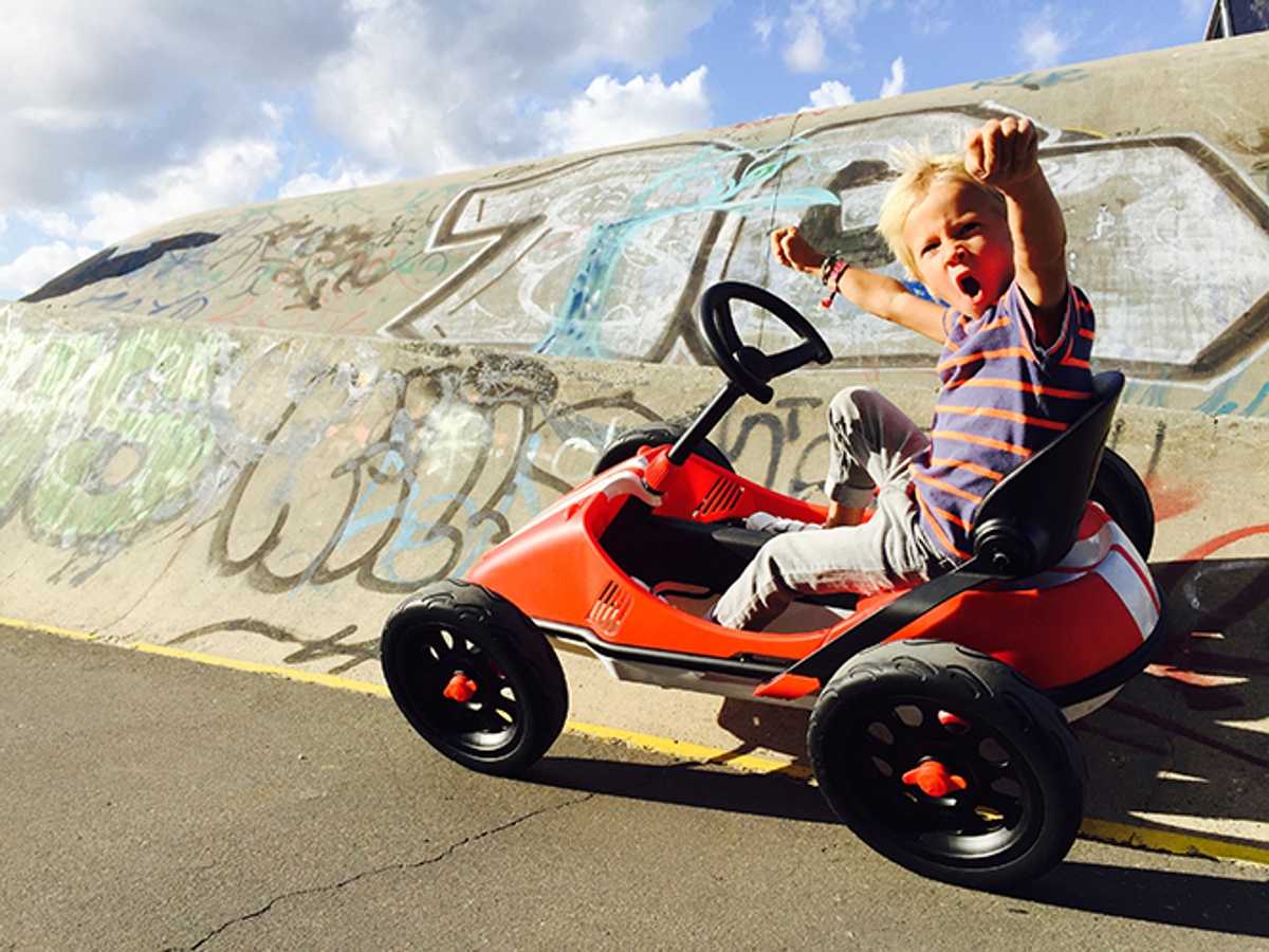 Chillafish Monzi skelter - Rood