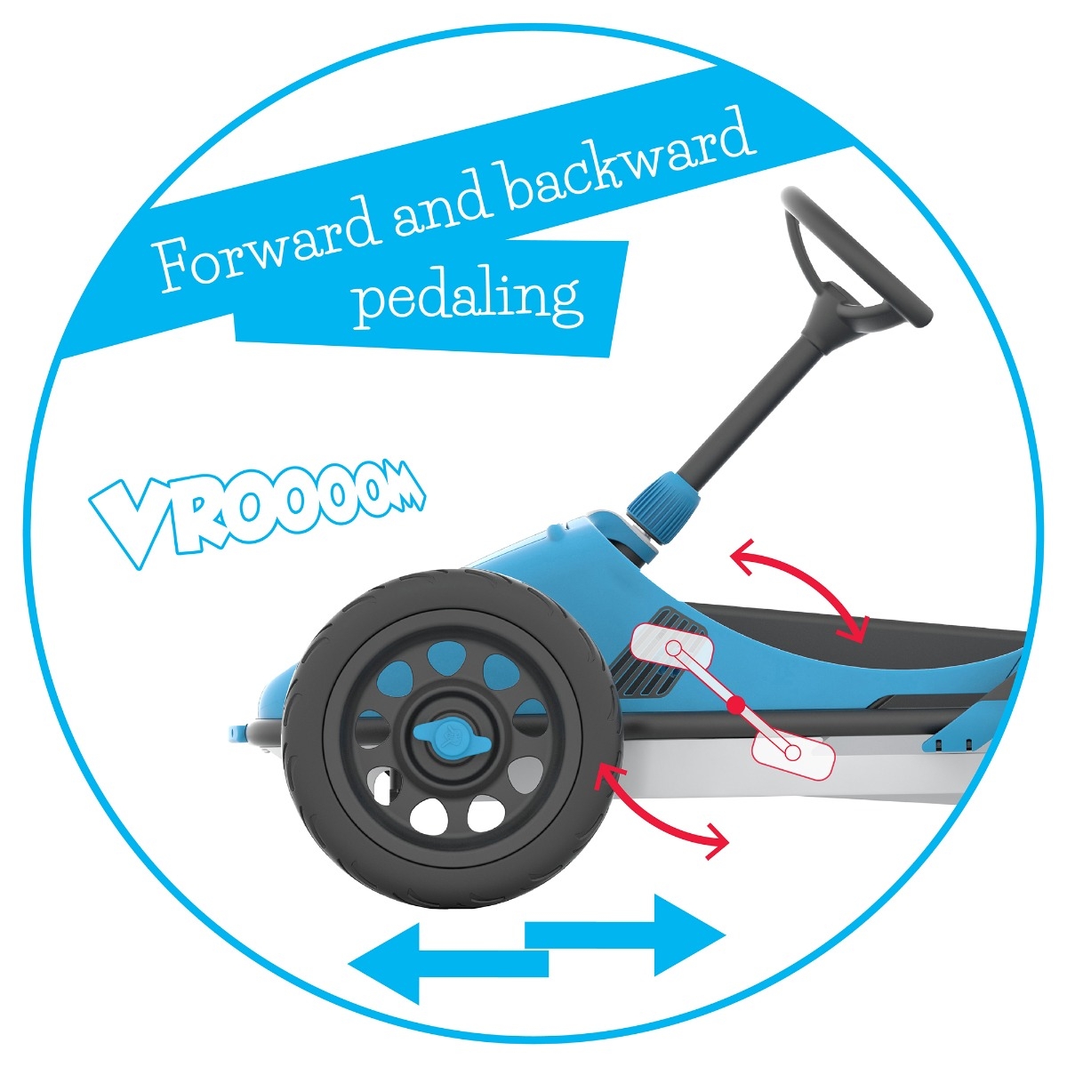 Chillafish Monzi skelter - Blauw