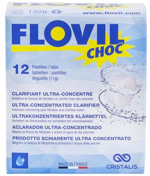 Flovil Choc vlokmiddel - 12 tabletten