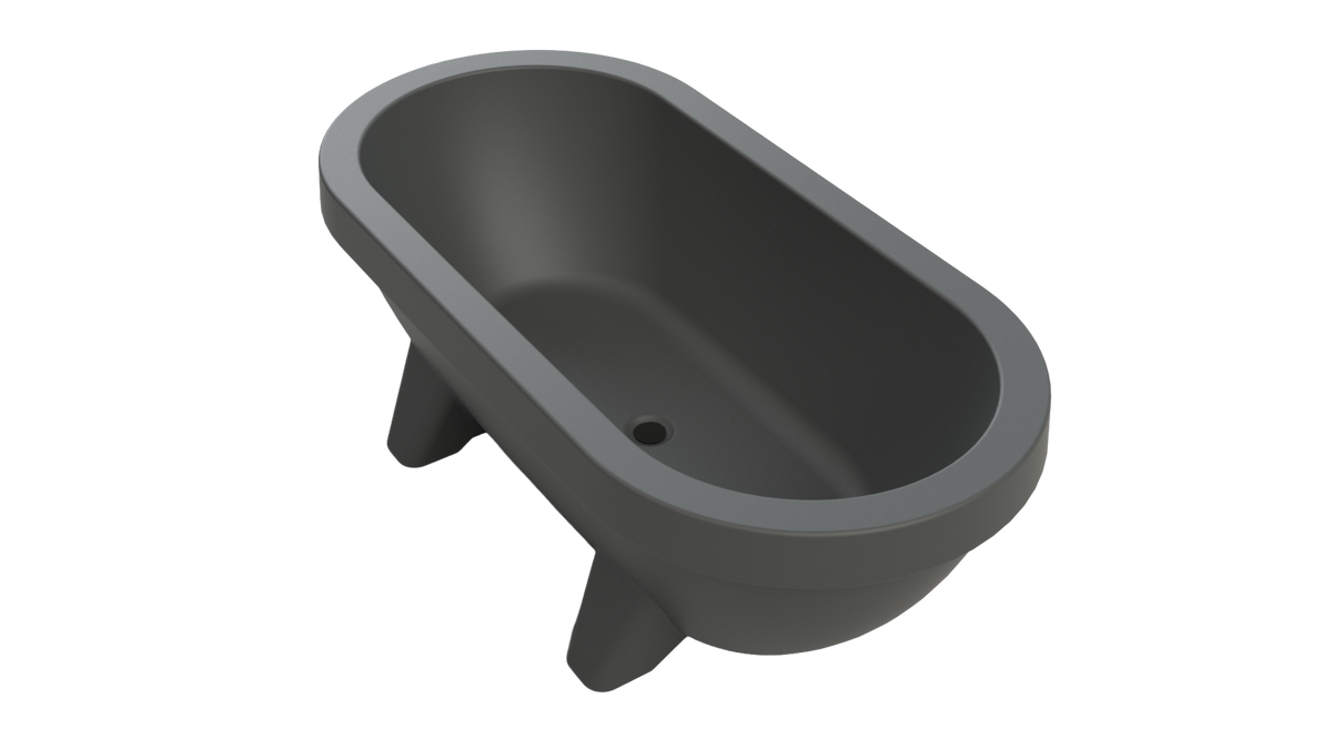 Gardentub tuinbad - Antraciet