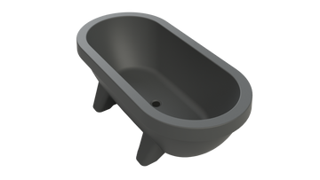 Gardentub tuinbad - Antraciet