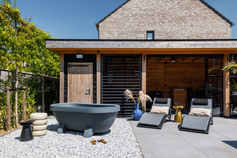 Gardentub tuinbad - Antraciet