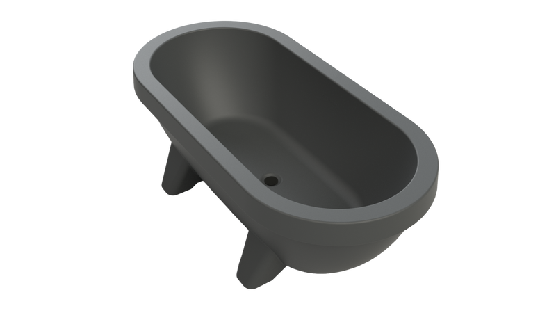 Gardentub tuinbad - Antraciet