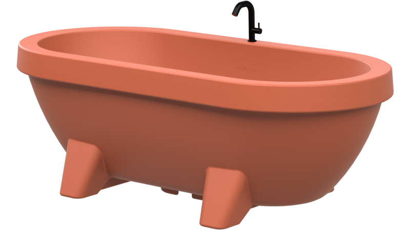 Gardentub tuinbad - Terracotta