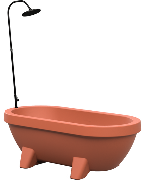 Gardentub tuinbad - Terracotta