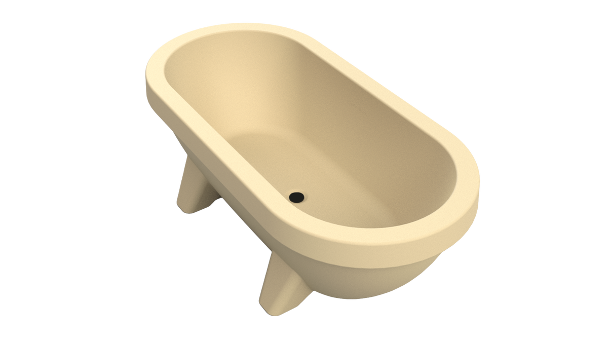 Gardentub tuinbad - Geel