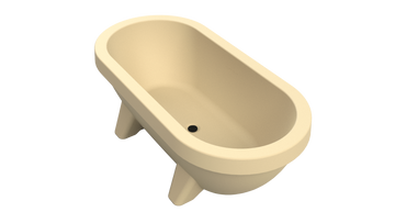 Gardentub tuinbad - Geel