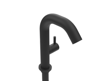 Gardentub kraan - Zwart