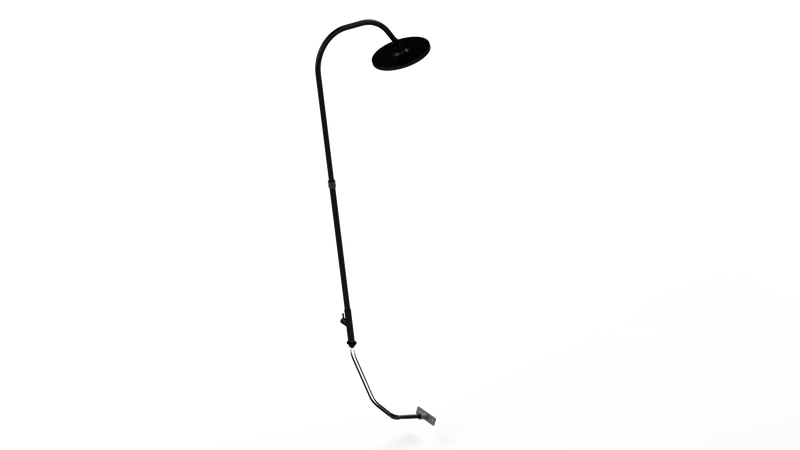 Gardentub douche - Zwart