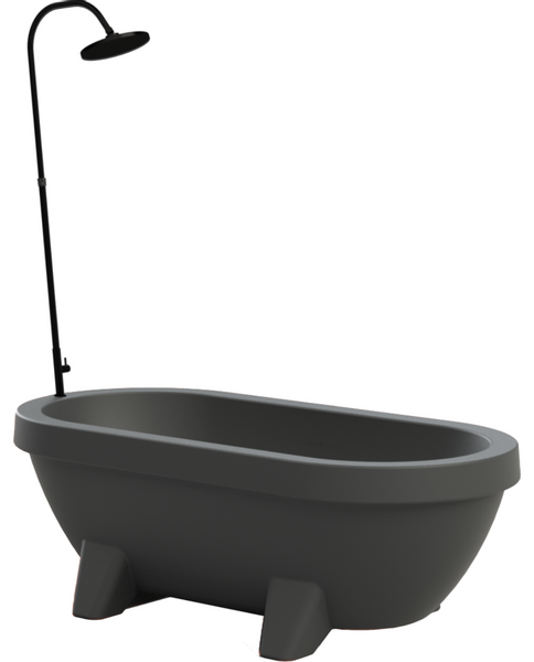 Gardentub douche - Zwart