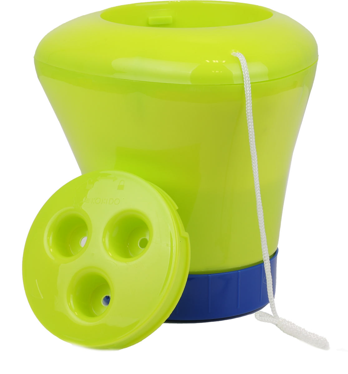 Kokido chloordispenser met thermometer - Groen