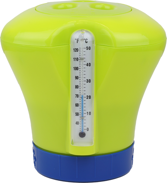 Kokido chloordispenser met thermometer - Groen
