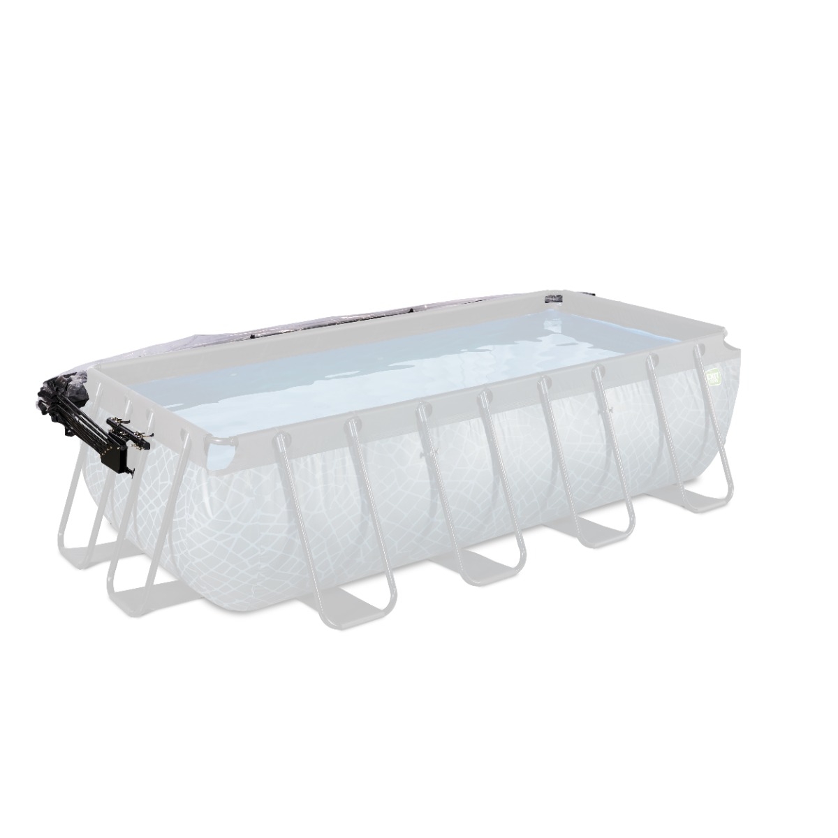 EXIT Zwembadoverkapping rechthoekig 400 x 200 cm