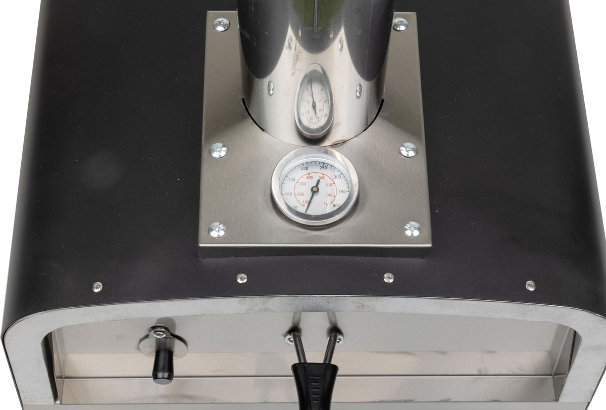 BASTE pizza oven buiten pellets/houtskool/hout - RVS