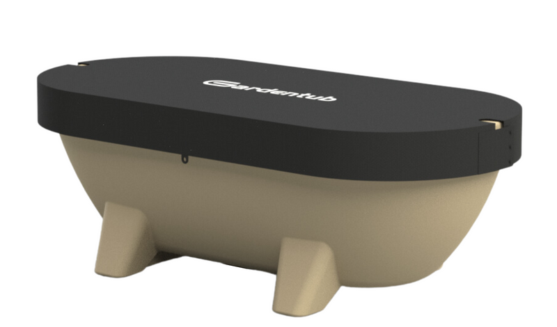 Gardentub tuinbad zonder kraan beschermhoes