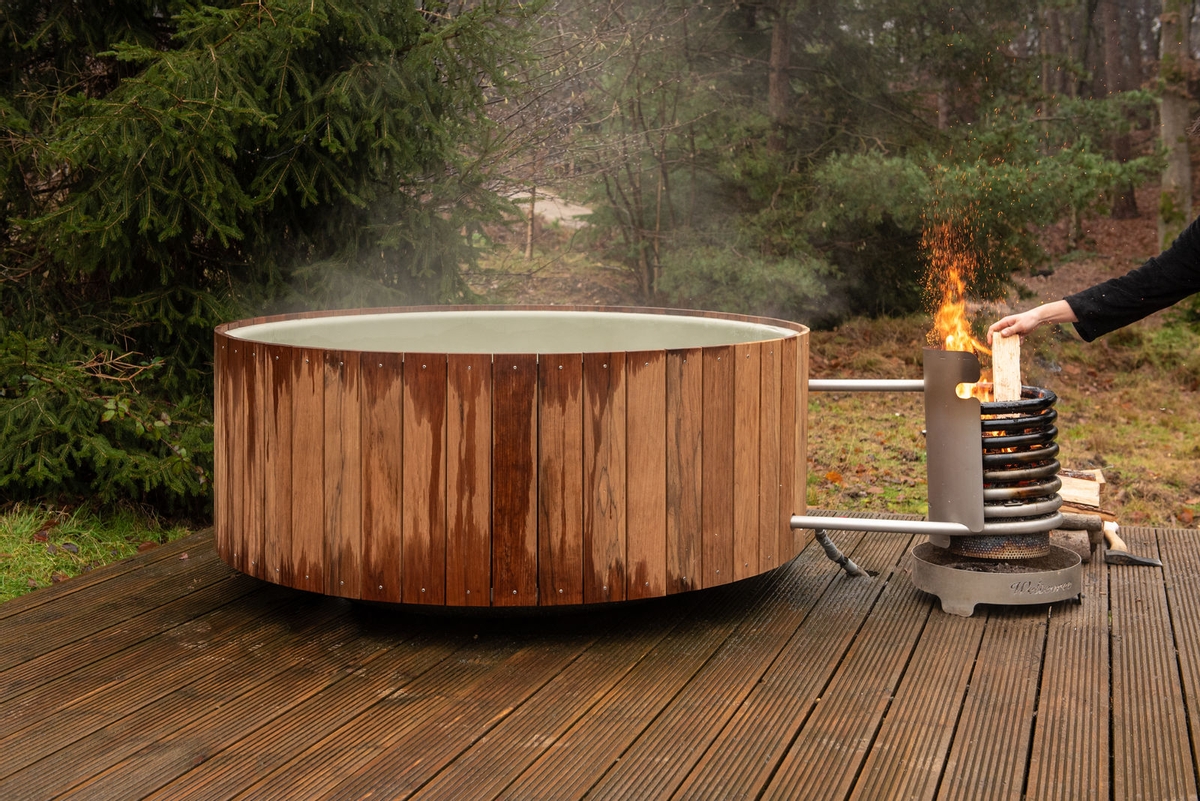 Weltevree Dutchtub Wood houtgestookte hottub - 4 personen
