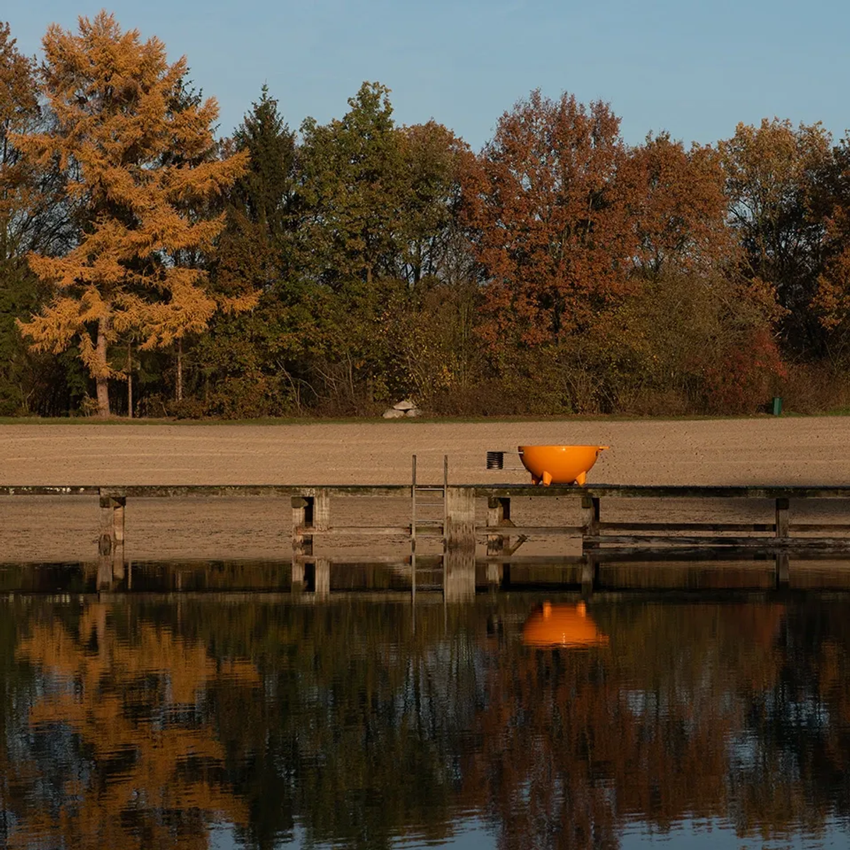 Weltevree Dutchtub Original houtgestookte hottub - 4 personen - Oranje