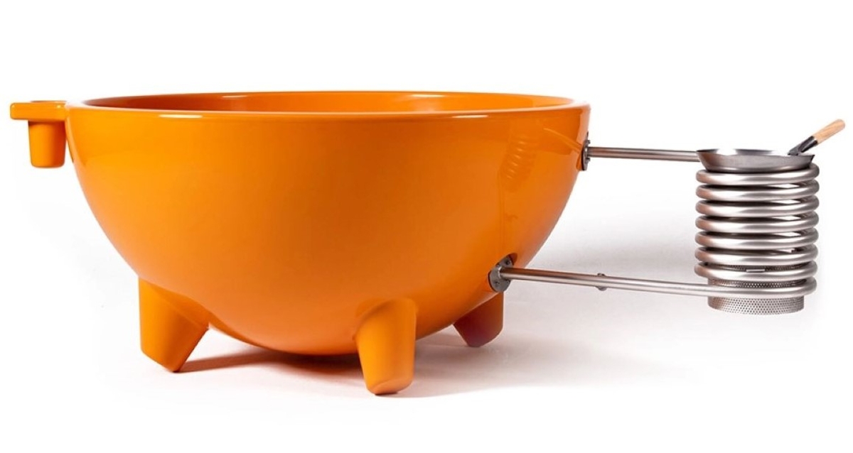 Weltevree Dutchtub Original houtgestookte hottub - 4 personen - Oranje