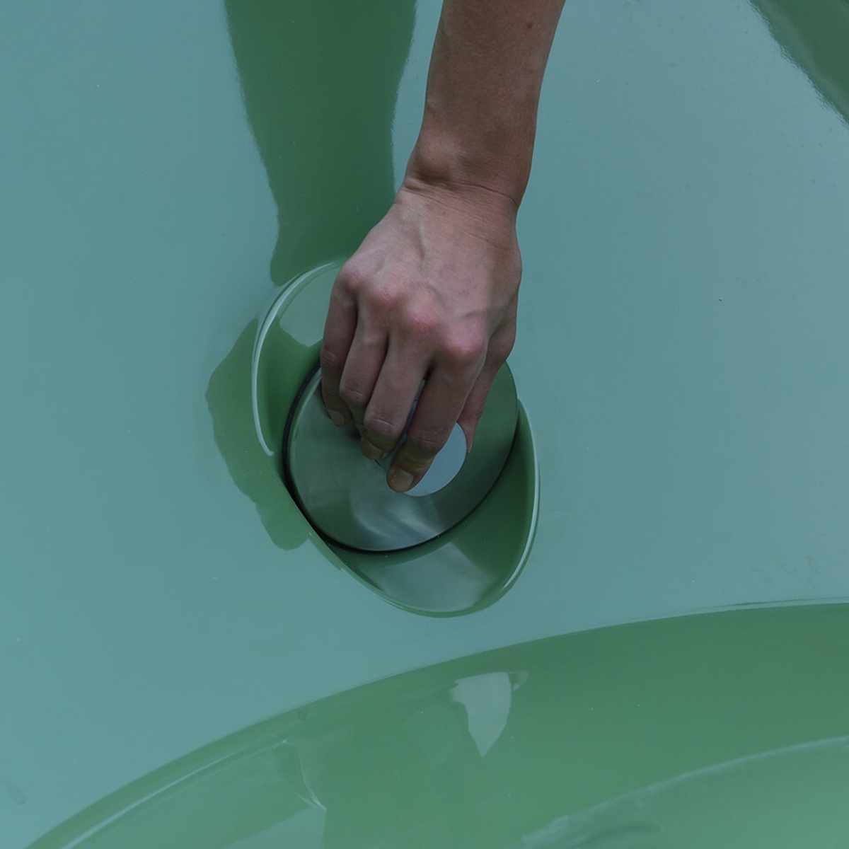 Weltevree Dutchtub Original houtgestookte hottub - 4 personen - Groen