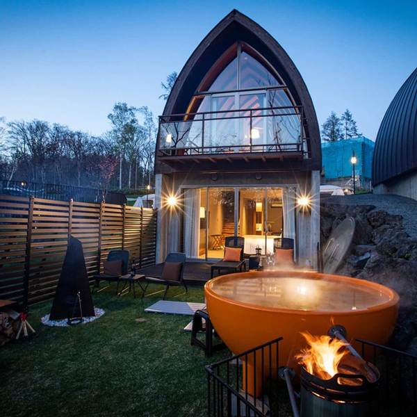 Weltevree Dutchtub Original houtgestookte hottub - 4 personen - Grijs