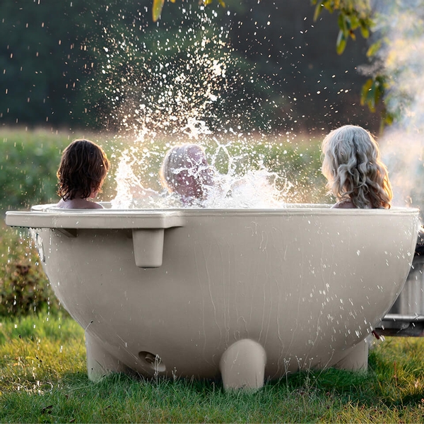 Weltevree Dutchtub Original houtgestookte hottub - 4 personen - Grijs