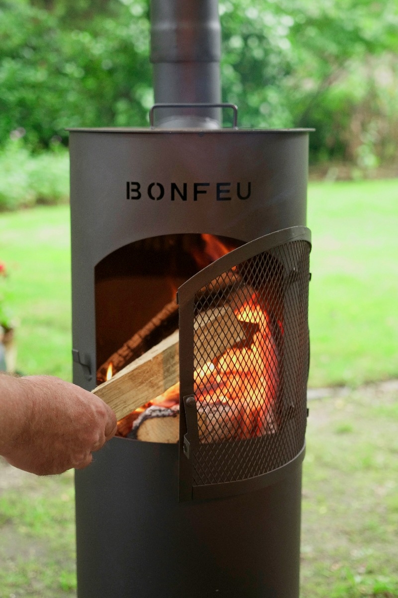 Bonfeu BonGiano LP tuinhaard - Zwart
