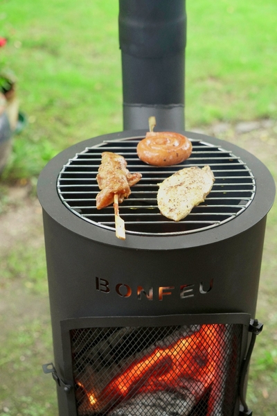 Bonfeu BonGiano LP tuinhaard - Zwart