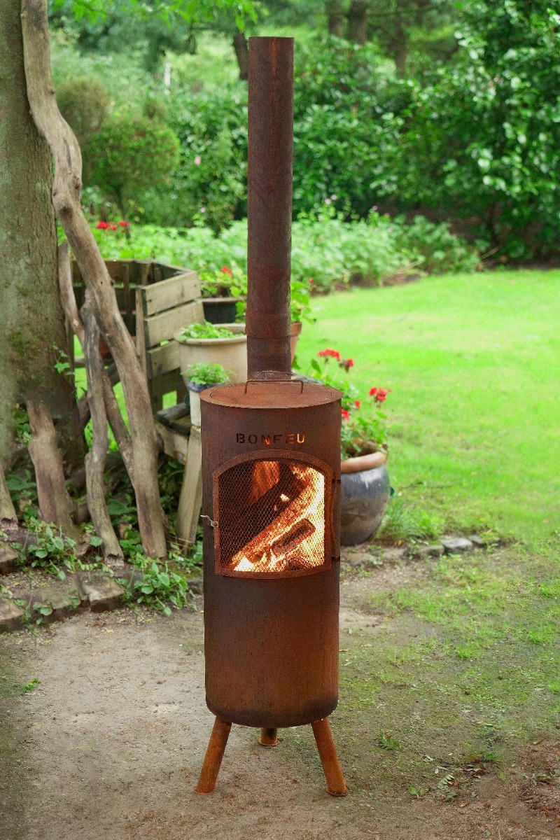 Bonfeu BonGiano LP tuinhaard - Corten