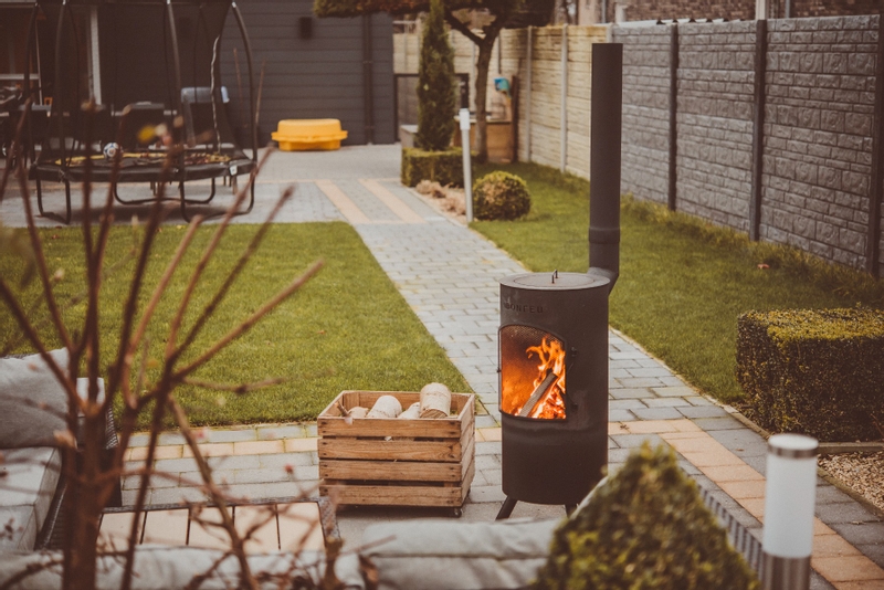 Bonfeu BonTino LP tuinhaard - Zwart