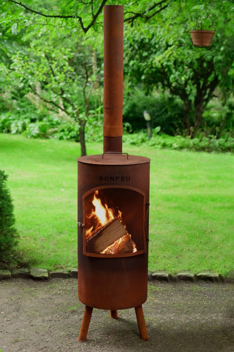 Bonfeu BonTino LP tuinhaard - Corten