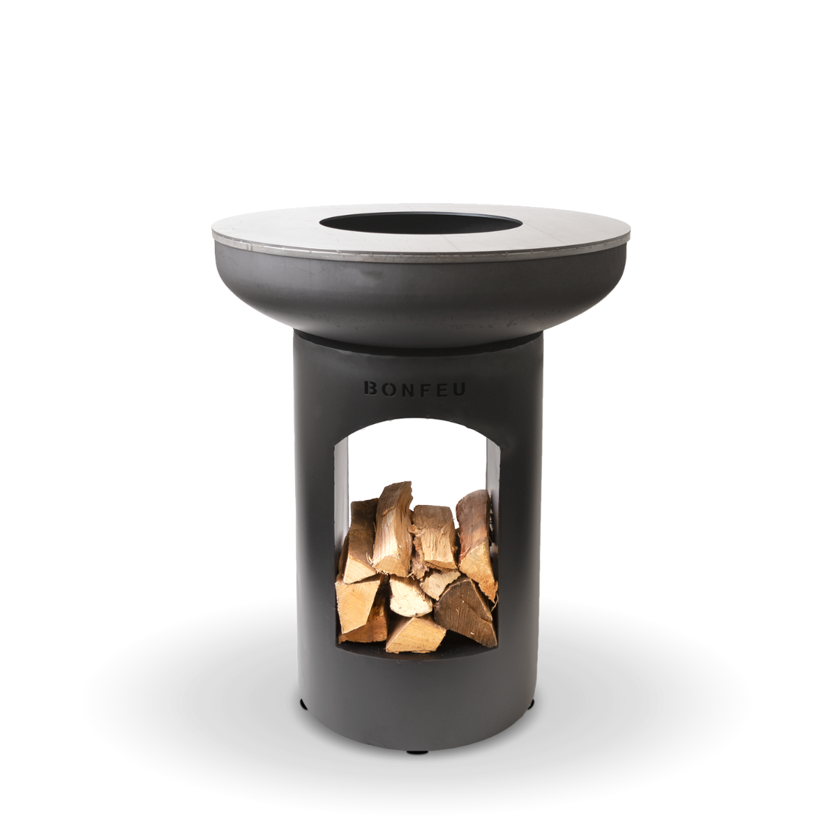 Bonfeu BonBiza Open vuurschaal bbq - Zwart