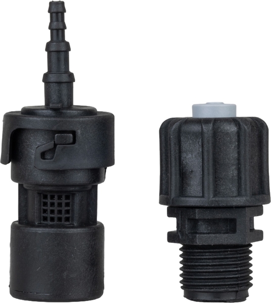 PE zuig- en persslangenset 2x2 meter met injectieventiel en filter