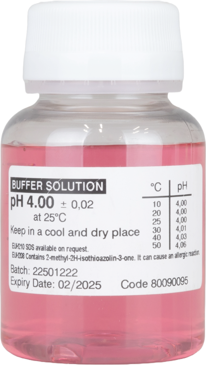 Kalibratievloeistof voor pH sensoren 4.00 - 90 ml