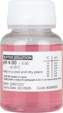 Kalibratievloeistof voor pH sensoren 4.00 - 90 ml