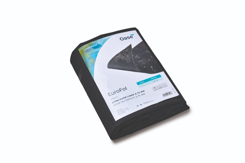 Oase Eurofol EPDM vijverfolie voorverpakt productverpakking - 0,75mm - 4,5 x 4 m