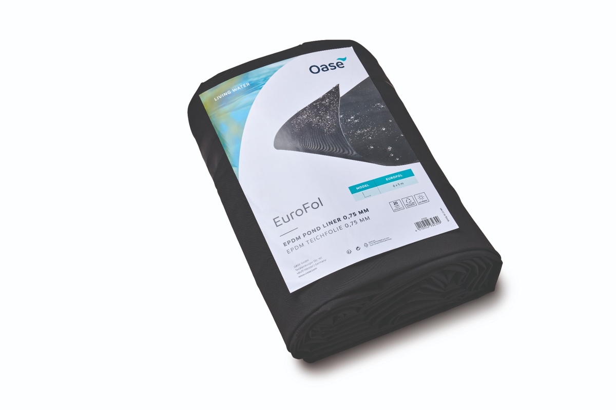 Oase Eurofol EPDM vijverfolie voorverpakt productverpakking - 0,75mm - 5 x 6 m