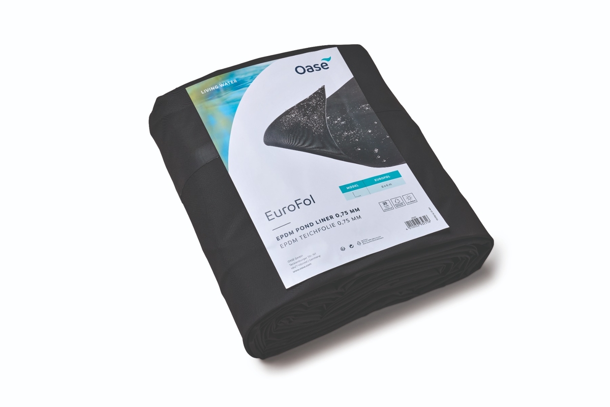 Oase Eurofol EPDM vijverfolie voorverpakt productverpakking - 0,75mm - 6 x 6 m