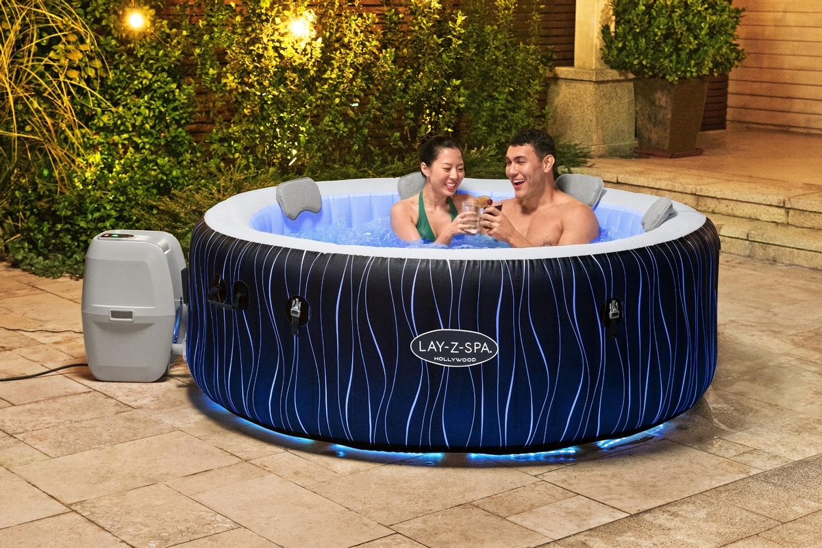 Lay-Z Spa Hollywood Airjet opblaasbare spa - 6 persoons