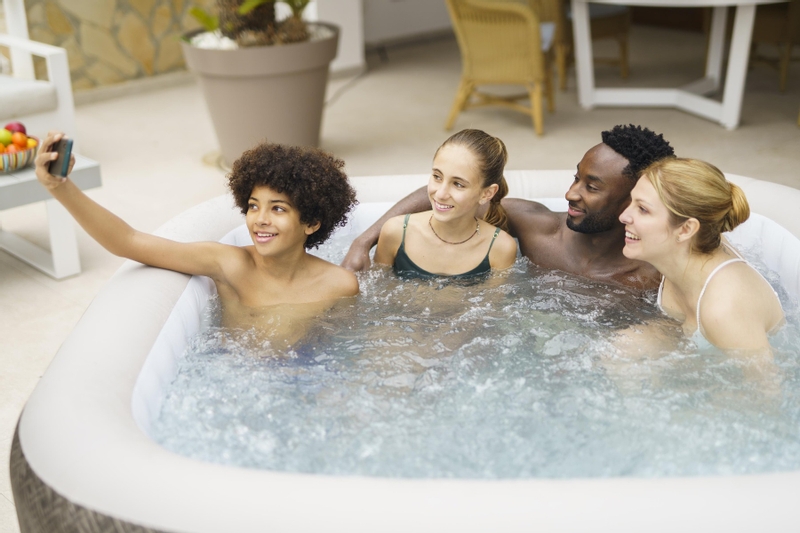 Lay-Z Spa Cabo EnergySense HydroJet opblaasbare spa - 6 persoons