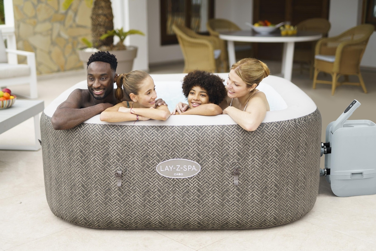 Lay-Z Spa Cabo EnergySense HydroJet opblaasbare spa - 6 persoons