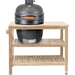 BASTE bbq tafel voor 18 en 21 inch kamado's - Teakhout
