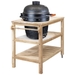BASTE bbq tafel voor 18 en 21 inch kamado's - Teakhout