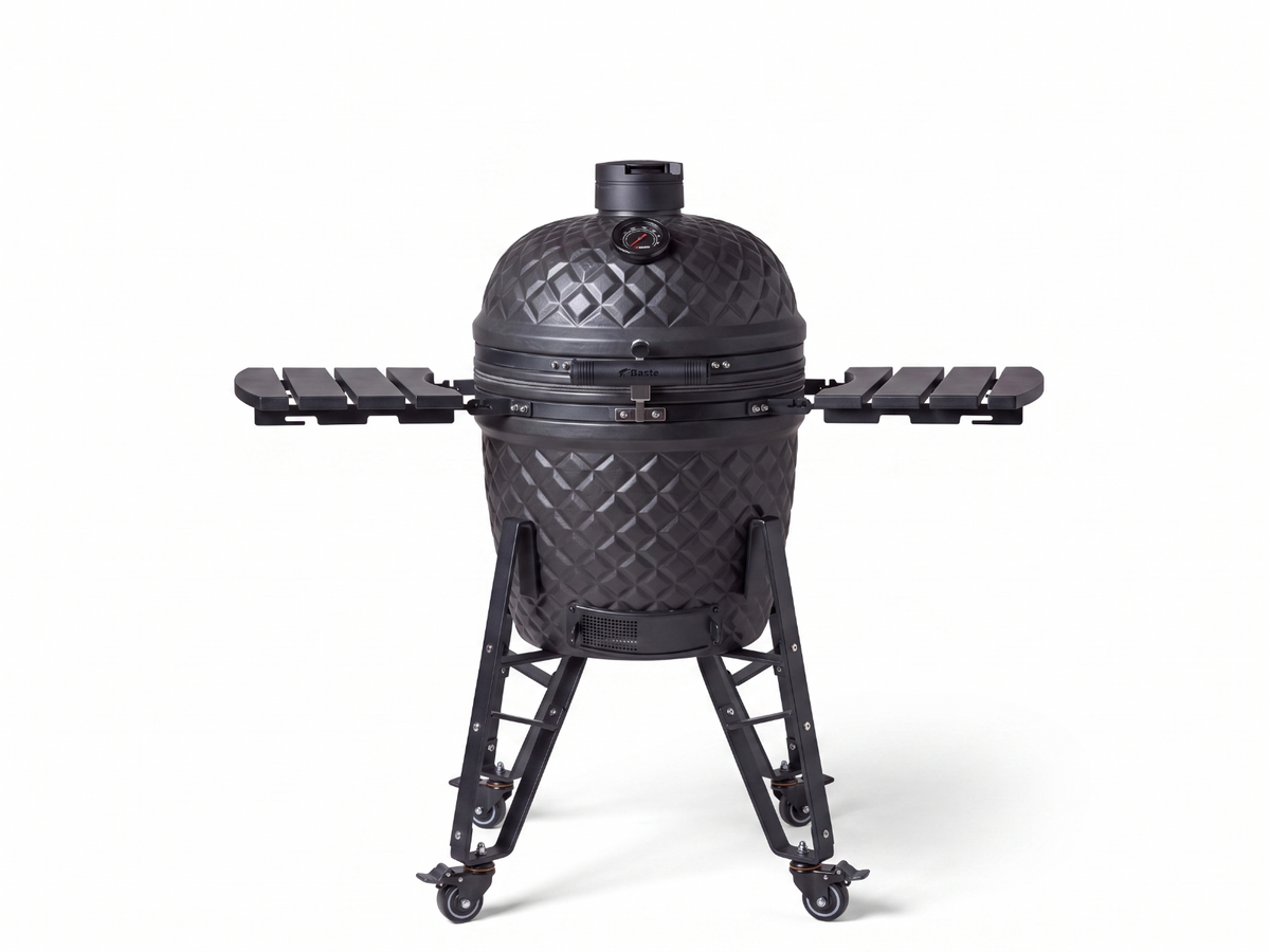 BASTE kamado bbq large - 21 inch - Zwart