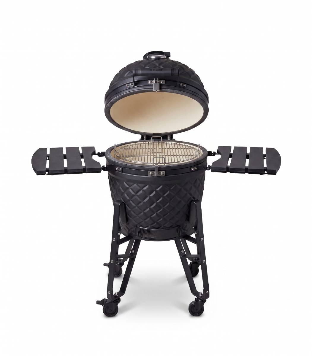 BASTE kamado bbq large - 21 inch - Zwart