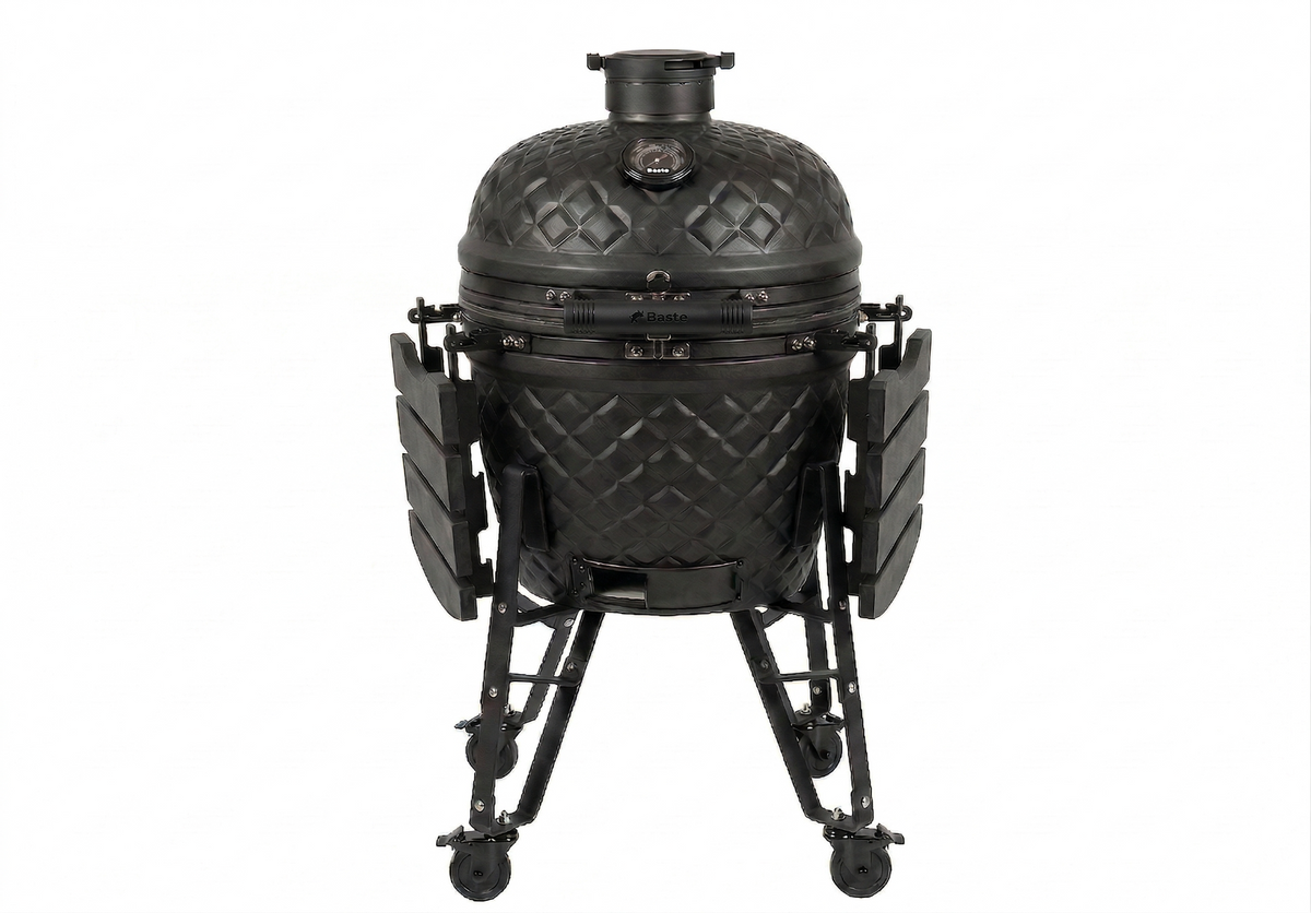 BASTE kamado bbq large - 21 inch - Zwart