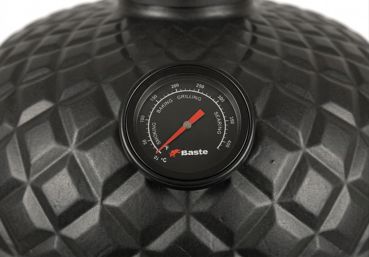 BASTE kamado bbq large - 21 inch - Zwart