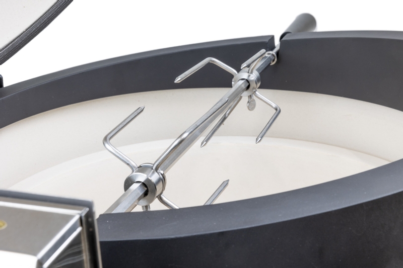 BASTE rotisserie set voor 21 inch kamado